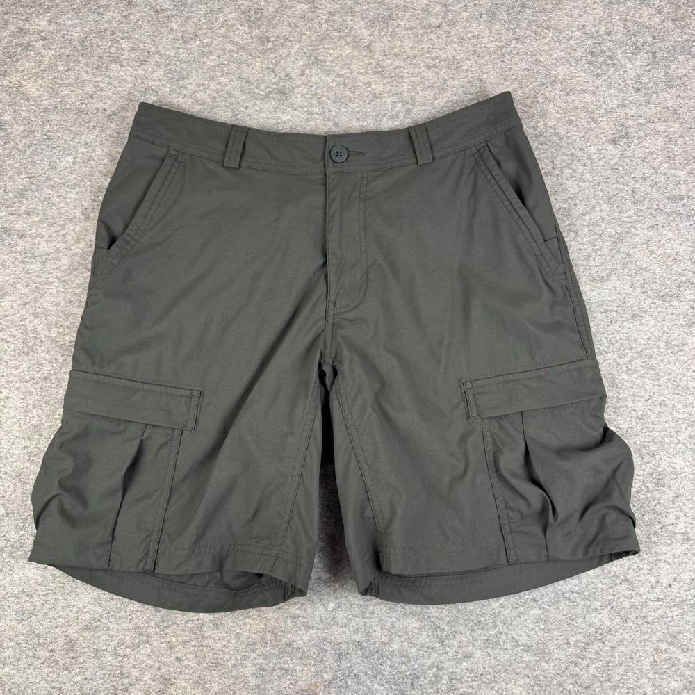 REI Co-op Sahara Cargo Shorts 8" Pockets Nylon Stretch Mens 34